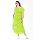 thumbnail image 5 of Vestido midi estampado Roman Fashion /Tallas Extras, 4343 (Lima) verde lima 36, 5 of 6