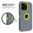 thumbnail image 4 of CoverON For Apple iPhone 13 pro Case, Military Grade Heavy Duty Full Body Phone Cover - Gray, 4 of 8