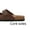 Brown, variant on BERANMEY Unisex Cork Footbed Sandal for Womens Flat Slide Sandals Cork Footbed 2 Straps Adjustable Buckle Slip on Sandals with Comfort Arch Support for Slippers