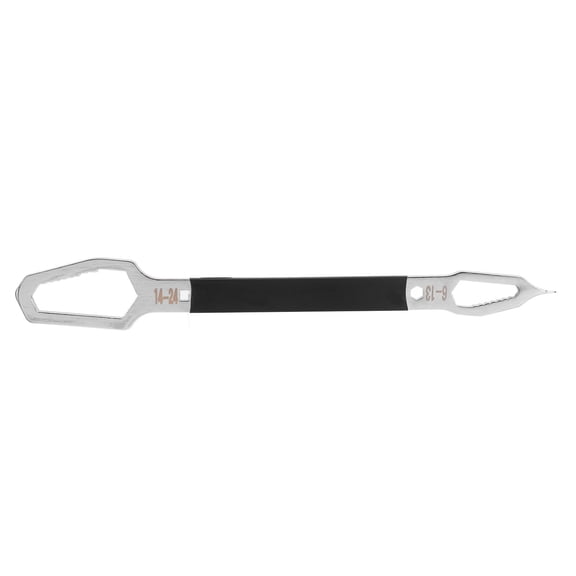 YAHHU Double‑Ended Ultra‑Long Shaped Wrench 6‑24mm – Multifunctional, Stainless Steel, Ideal for Home, Car & Bicycle Repairs