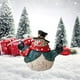 thumbnail image 4 of Figuras de resina de muñeco de nieve para mesa, decoración navideña | Figura de muñeco de nieve pequeña multicolor para centros de mesa, repisas y decoraciones navideñas de 4,5 cm, 4 of 6