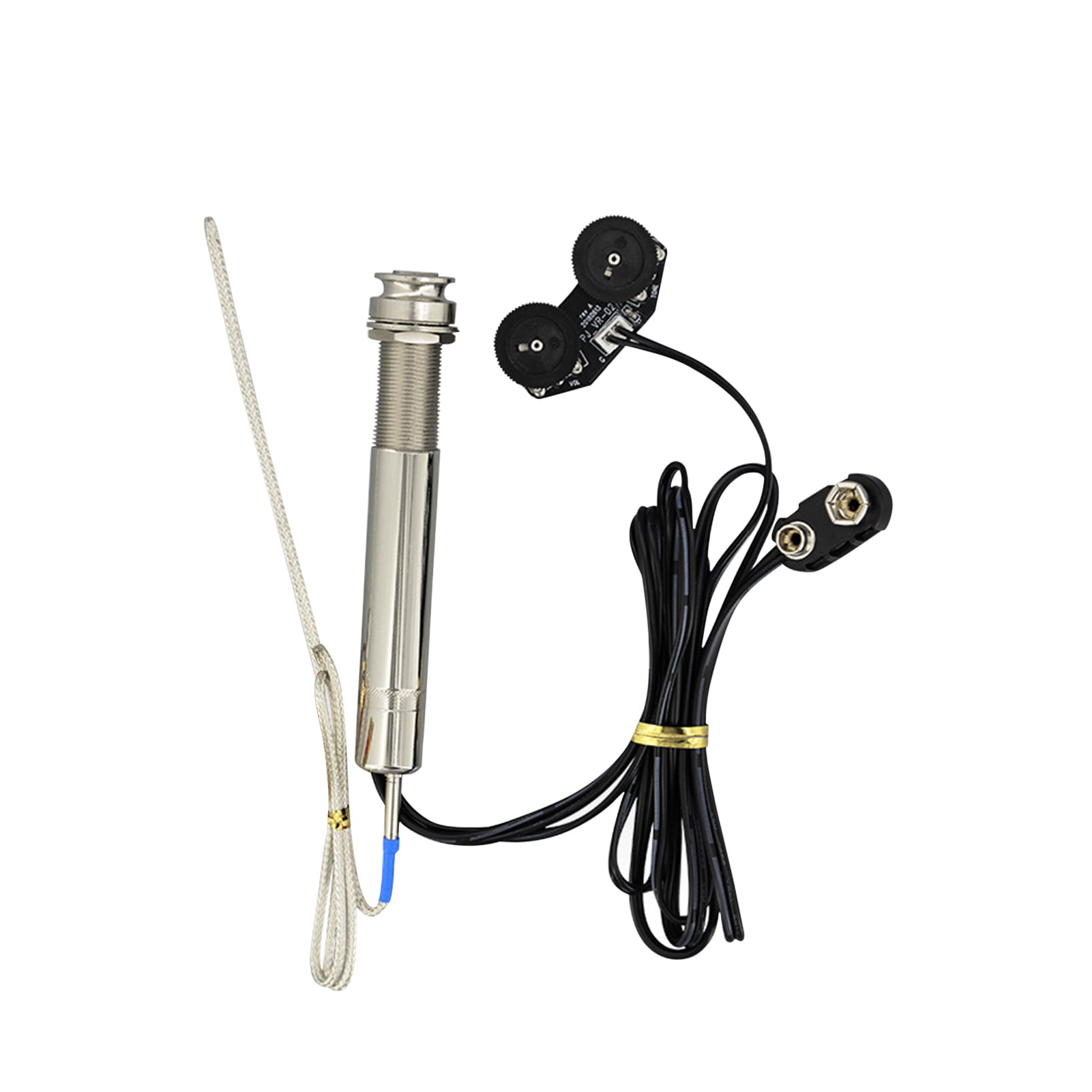 Active Pickup Acoustic Pen Tube Style Acoustic Guitar Undersaddle Pickup Active Pickup Volume and Tone Controls with Pickup Piezo Rod Only for Acoustic Guitar