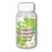 VegLife - Vegan Glucosamine Joint Support 750 mg. - 60 Vegan Capsules