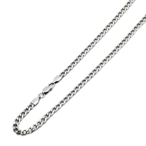 5.3mm Stainless Steel Chain Necklaces Cuban Link Curb Chain ( Available Length 20", 22", 24", 30")