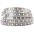 thumbnail image 1 of BTF-LIGHTING WS2812B Tira de luces LED 1m 5m 30LEDs/m 60LEDs/m IP30 IP65 IP67 5050SMD Direccionable individualmente PCB blanco negro flexible Tira de píxeles LED a todo color Dream Color DC5V, 1 of 5