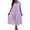 Purple, variant on ZKCCNUK Plus Size Nightgowns for Women Sexy Nightdress Lingerie Sleepwear Solid Color Sexy Loose Pajamas Free Size