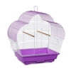 Prevue Pet Products Palm Beach Scallop Roof Purple & White Bird Cage SP21003P/W