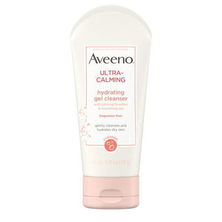 Aveeno Ultra-Calming Hydrating Gel Cleanser for Dry Skin, 5 (Best Drugstore Hydrating Cleanser)