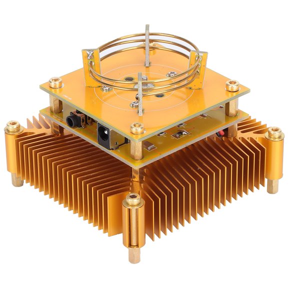 Wchiuoe Music Coil Experiment Model,Loudspeaker Music Coil Set,Music Coil Set Loudspeaker Industrial Supplies with Circuit Protector for Experiment AC110‑240V