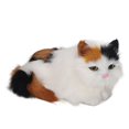 thumbnail image 1 of Simulation Cat Doll, Lifelike Colorful Simulation Plush Cat Doll  For Desk Decoration, 1 of 8