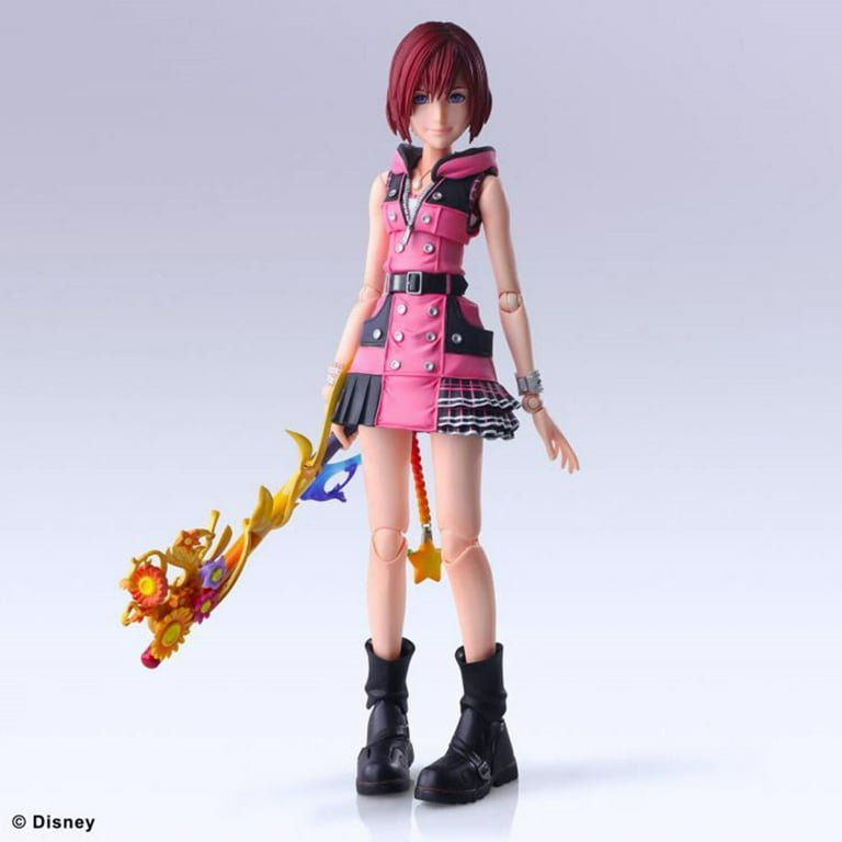 Kingdom Hearts III Kairi Play Arts Kai Action Figure - Walmart.com