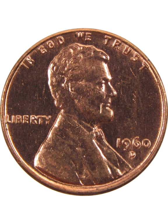 1960 D Small Date Lincoln Memorial Cent BU Uncirculated Penny 1c Coin