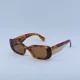 thumbnail image 3 of New MIU MIU MU08YS 4BW2Z1 Light Havana/Brown 51-21-140 Sunglasses, 3 of 6
