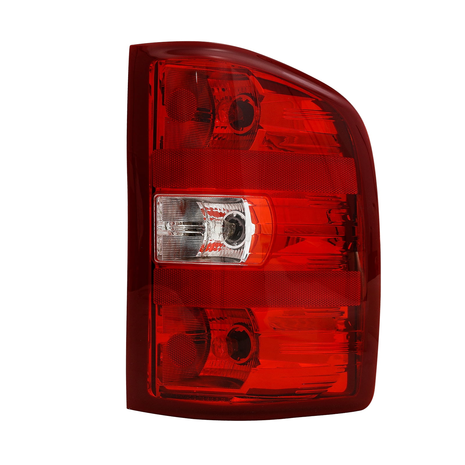 HOUGEET Tail Lights Assembly for Chevy Silverado 1500 2500 3500 2500HD 3500HD 2007-2014 Rear Brake Turn Signal, Rear Left Drive Side Red Taillights