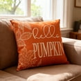 thumbnail image 5 of Living Room Decor, Fall Pumpkin Decor, for Cozy Autumn Living Spaces, Halloween House Parties and Casual Family Gatherings, Adds Warm Festive Seasonal Atmosphere to Couch, Sofa, 5 of 6