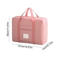 thumbnail image 3 of TACILIP Travel Storage Bag Multi Functional Pull Rod Waterproof Foldable Extra Large Handbag Clothes Moving Luggage Storage Bag Organizer, Gifts for Men, 3 of 6