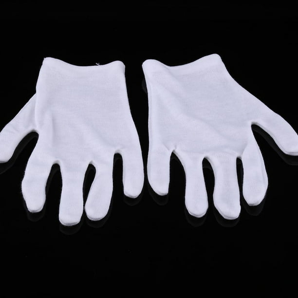 Guantes de trabajo blancos 12 pares de prácticos guantes de seguridad de algodón para ANGGREK Otros