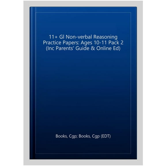 New 11  Gl Non-Verbal Reasoning Practice Papers: Ages 10-11