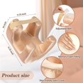 thumbnail image 3 of U-Shape Face Pillow for Side Sleeper, Anti-Wrinkle Beauty Pillow for Sleeping Face Down with Soft Pillowcase, Massage Bed Pillow for Women, 3 of 15
