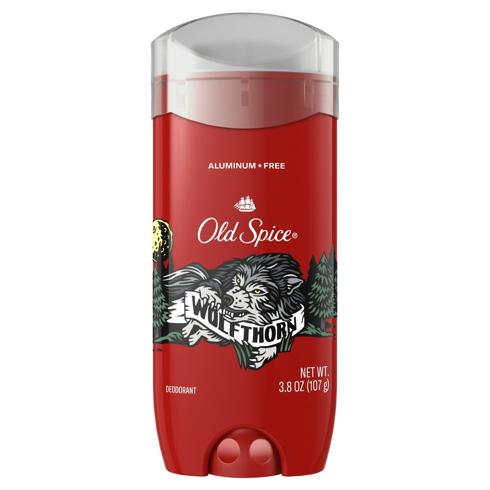 Old Spice Deodorant for Men, Wild Wolfthorn Scent, 3.8 oz