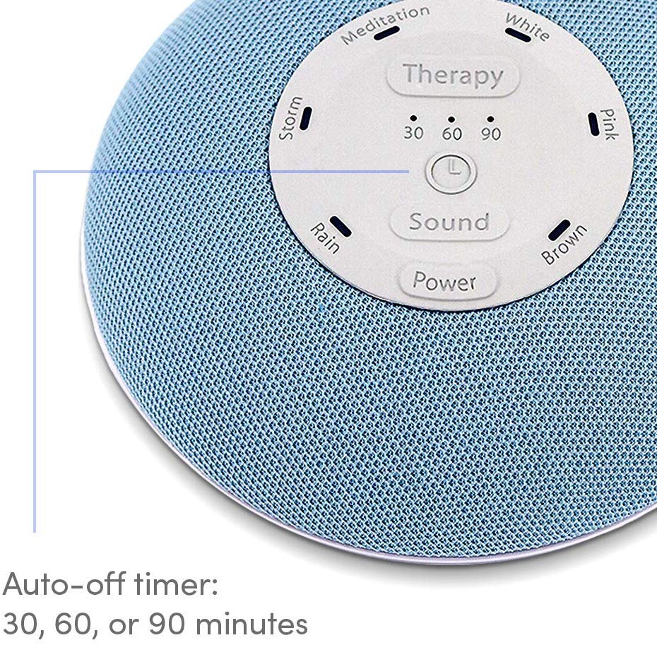 Buy HoMedics Deep Sleep Portable Mini Sound Machine Blue HDS055BL