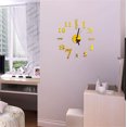 thumbnail image 3 of XZNGL Home Decor Wall Stickers Decor 3D Diy Roman Numbers Acrylic Mirror Wall Sticker Clock Home Decor Mural Decals, 3 of 4