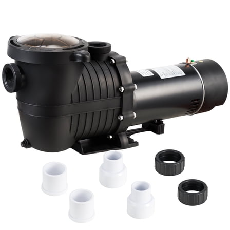 LANCHEZ In/Above Ground Pool Pump, High Flow (Variable Speed, 2 HP, 6600 GPH, 115V)