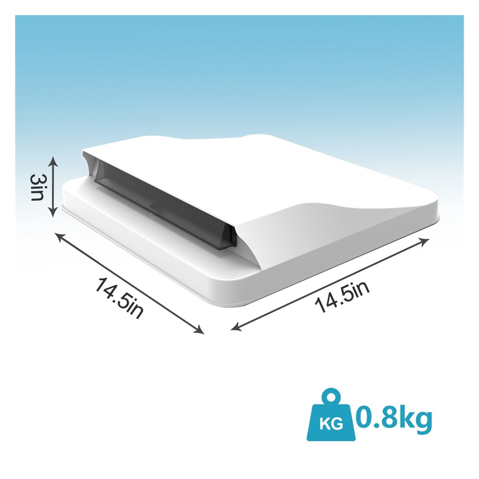Premium RV Vent Hood Skylight Cover Air Vent - Must-Have Interior Replacement Parts for RV Trailer