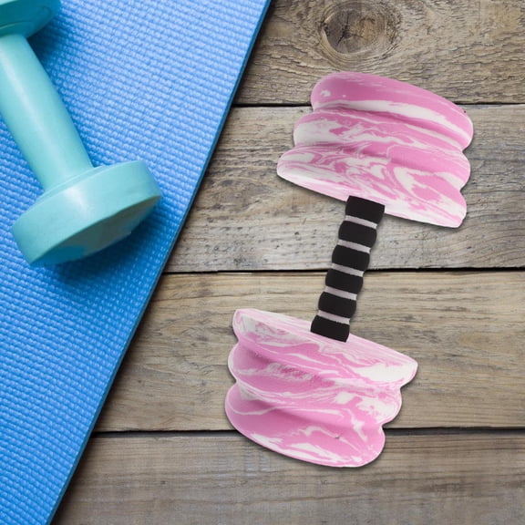 Homoyoyo EVA Dumbbell Shape Pool Weights for Aquatic Exercise Fitness Gear for Women 1 Piece
