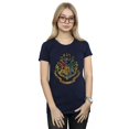 thumbnail image 2 of Harry Potter Womens Hogwarts Crest Cotton T-Shirt, 2 of 7
