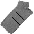 thumbnail image 5 of Diekin Quick-drying Dog Bath Robe Pet Bath Towel Super Absorbent Washable Drying Towel for Dogs Pet (Size XL, Gray), 5 of 5