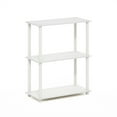 thumbnail image 2 of Furinno Turn-N-Tube 3-Tier Compact Multipurpose Shelf Display Rack White/White, 2 of 5