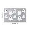thumbnail image 3 of Yaoyar Halloween Ghost Bathroom Rug Cute Spooky Bathroom Decor Non Slip Halloween Bath Mat Soft Washable Ghost Shower Floor Mat Goth Gift Cute Rug for Bedroom Home Decor, 3 of 6