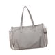 thumbnail image 3 of Bolso de hombro, bolso de moda para portátil, ideal para ir al trabajo, a universidad, de vacaciones, de o a playa. Gris, 3 of 8