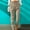 Khaki, variant on Tbopshirt Linen Pants for Women,Fashion Women Summer Casual Loose Cotton And Linen Pocket Solid Trousers Pants Cargo Pants Women