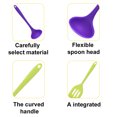 thumbnail image 3 of Juego de utensilios de cocina, 2 piezas, utensilios de cocina de silicona antiadherentes todo en uno, 3 of 5