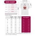 thumbnail image 7 of Women's T-Shirts, Lucky Cat Animal Kitten Cotton Crewneck Tee Short Sleeve Casual Tops Loose Graphic T-Shirt White, M, 7 of 7