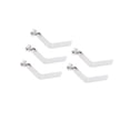 thumbnail image 1 of 5x Kayak Paddle Tent Pole Spring Snap Clip Single clips Camping Pin Chair Tube Clips 5MM, 1 of 9