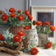 thumbnail image 3 of cabezas de flores artificiales de loto de rocío, decoración para el hogar, bodas, sala de estar, mesa de comedor, decoración de flores, decoración de interiores, 3 of 5