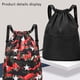 thumbnail image 3 of Mochila con cordón, bolsa de gimnasio, mochila tipo saco, bolsas con cordón, 3 of 5