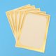 thumbnail image 1 of unbranded Papel En Color Surtido Para Certificados Y Diplomas Con Acabado Dorado Resistente Y Uso Escolar, 1 of 8