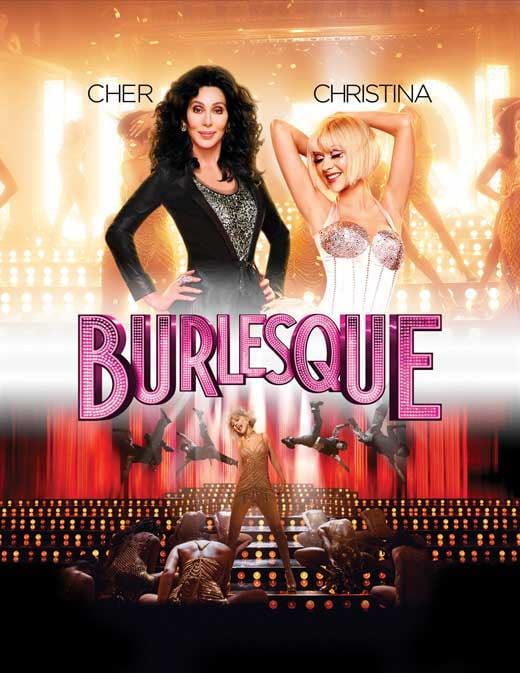 Burlesque Movie Poster Cher Christina 11x17 Mini Poster