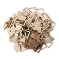 thumbnail image 1 of 100pcs Wooden Cartoon Animal Photo Frame Decorative Hand Painting Photo Frame for Home Decoration Kindergarten, 1 of 5