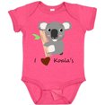 thumbnail image 3 of Inktastic I heart Koalas Boys or Girls Baby Bodysuit, 3 of 5