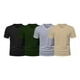thumbnail image 1 of Conjunto De 4 Playeras Elementales Cuello V Varios Colores, 1 of 5