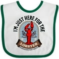 thumbnail image 3 of Inktastic Kennebunkport Maine Lobster Boys or Girls Baby Bib, 3 of 4