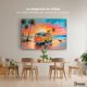 thumbnail image 2 of Cuadro Decorativo Canvas Perros Playeros 90x60 Canvas Revolution, 2 of 4