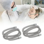 Universal CPAP Hoses, 2pcs Universal CPAP Hose High Flexibility 70.9in Length Smoother Bore Breathing Machine Tubing For Home Hospitals Various Masks Ultralight