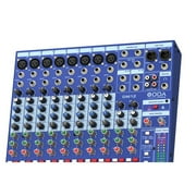 Midas DM12 12 Input Analog Live and Studio Mixer with Microphone Preamplifier