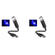 thumbnail image 2 of DQrwqpou Romántica Galaxy Star Night Light USB Powered Car Ambient Night Lamp (Azul), 2 of 7